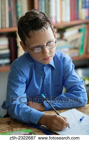 Stock Photo - First of September - the day of knowledge among students of Russian schools.. Fotosearch