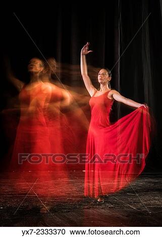 Stock Image - Flamenco dancing.. Fotosearch