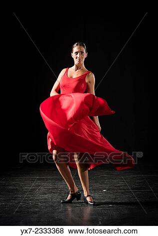 Stock Photo - Flamenco dancing.. Fotosearch
