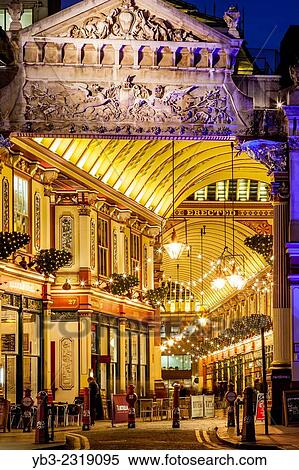 Leadenhall Market Interior, London, England. View Large Photo Image Stock Photography - Leadenhall Market Interior, London, England.. Fotosearch
