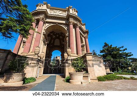 Palace of Fine Arts in San Francisco, California, USA View Large Photo Image Picture - Palace of Fine Arts in San Francisco, California, USA. Fotosearch