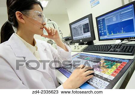 Researcher. SEM. Scanning Electronic Microscope. Technological Services to Industry. Tecnalia Research & Innovation, Donostia, San Sebastian, Gipuzkoa, Basque Country, Spain. View Large Photo Image Stock Image - Researcher. SEM. Scanning Electronic Microscope. Technological Services to Industry. Tecnalia Research & Innovation, Donostia, San Sebastian, Gipuzkoa, Basque Country, Spain.. Fotosearch