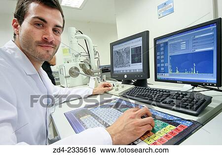 Researcher. SEM. Scanning Electronic Microscope. Technological Services to Industry. Tecnalia Research & Innovation, Donostia, San Sebastian, Gipuzkoa, Basque Country, Spain. View Large Photo Image Stock Photograph - Researcher. SEM. Scanning Electronic Microscope. Technological Services to Industry. Tecnalia Research & Innovation, Donostia, San Sebastian, Gipuzkoa, Basque Country, Spain.. Fotosearch