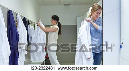 Researchers in the dressing room. White coats. Technological Services to Industry. Tecnalia Research & Innovation, Donostia, San Sebastian, Gipuzkoa, Basque Country, Spain. View Large Photo Image Stock Image - Researchers in the dressing room. White coats. Technological Services to Industry. Tecnalia Research & Innovation, Donostia, San Sebastian, Gipuzkoa, Basque Country, Spain.. Fotosearch