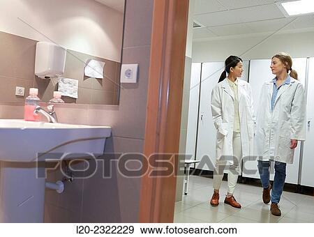 Researchers in the dressing room. White coats. Technological Services to Industry. Tecnalia Research & Innovation, Donostia, San Sebastian, Gipuzkoa, Basque Country, Spain. View Large Photo Image Stock Photo - Researchers in the dressing room. White coats. Technological Services to Industry. Tecnalia Research & Innovation, Donostia, San Sebastian, Gipuzkoa, Basque Country, Spain.. Fotosearch