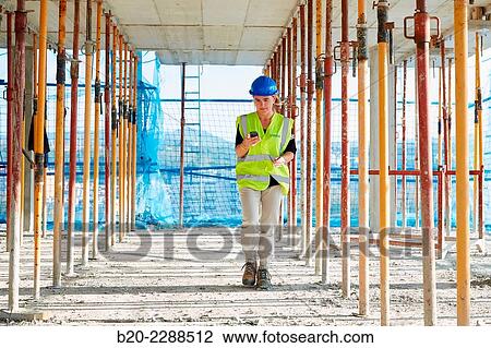 Stock Image - Shoring. Homebuilding. Donostia, San Sebastian, Basque Country, Spain.. Fotosearch
