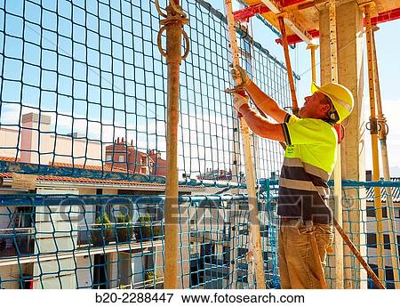 Shoring. Homebuilding. Lezo. Gipuzkoa. Basque Country. Spain. View Large Photo Image Stock Photo - Shoring. Homebuilding. Lezo. Gipuzkoa. Basque Country. Spain.. Fotosearch