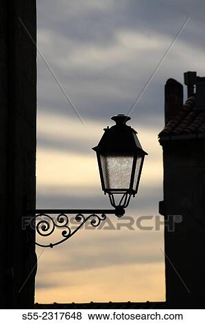 Street light. Emporda, Catalonia, Spain View Large Photo Image Stock Photo - Street light. Emporda, Catalonia, Spain. Fotosearch