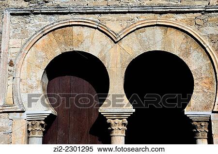 The Mozarabic church of Santiago, Xth century. Penalba de Santiago, Leon, Spain View Large Photo Image Stock Photography - The Mozarabic church of Santiago, Xth century. Penalba de Santiago, Leon, Spain. Fotosearch