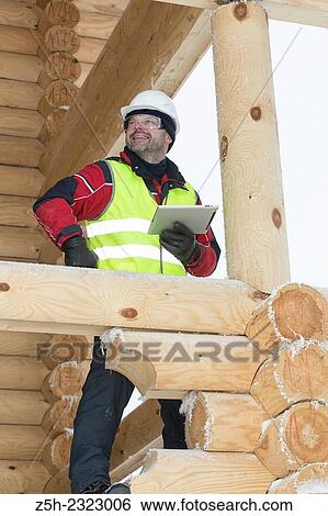 Stock Photograph - The Russian Federation, Belgorod region, foreman wood country house.. Fotosearch