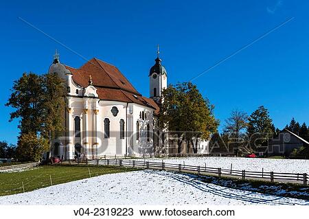 18th century Wieskirche (Pilgrimage Church of Wies), an UNESCO World Heritage Site, Bavaria, Germany, Europe View Large Photo Image Stock Image - 18th century Wieskirche (Pilgrimage Church of Wies), an UNESCO World Heritage Site, Bavaria, Germany, Europe. Fotosearch