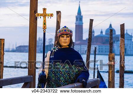 A masked man at the carnival in Venice, Italy, Europe View Large Photo Image Stock Image - A masked man at the carnival in Venice, Italy, Europe. Fotosearch