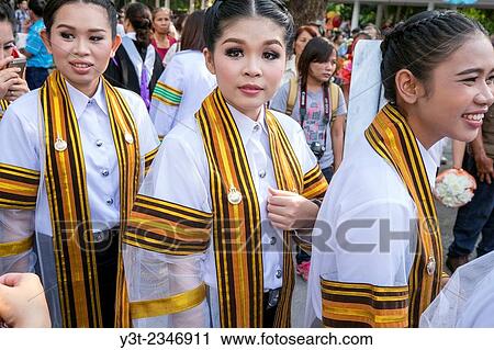 Asia. Thailand, Chiang Mai. Rajamangala University of Technology Lanna. Ceremony graduates. View Large Photo Image Stock Image - Asia. Thailand, Chiang Mai. Rajamangala University of Technology Lanna. Ceremony graduates.. Fotosearch