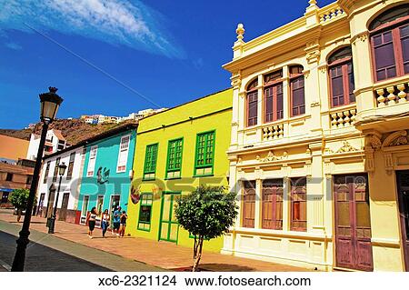 city centre. San Sebastian de La Gomera, Canary islands. View Large Photo Image Picture - city centre. San Sebastian de La Gomera, Canary islands.. Fotosearch