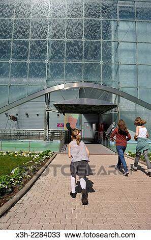 Stock Image - Futuroscope theme park, around Poitiers, Vienne department, Poitou-Charentes region, France, Europe.. Fotosearch
