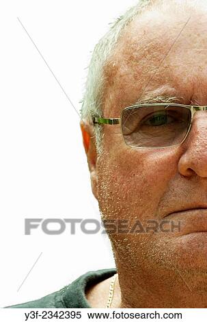 Half portrait of a man. Close-up. View Large Photo Image Stock Photography - Half portrait of a man. Close-up.. Fotosearch