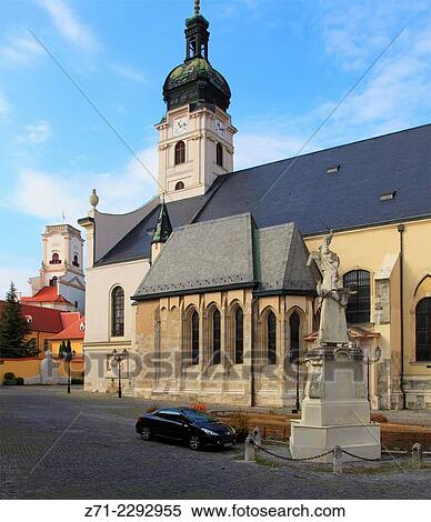 Hungary, Gyor, Cathedral. View Large Photo Image Stock Photography - Hungary, Gyor, Cathedral.. Fotosearch