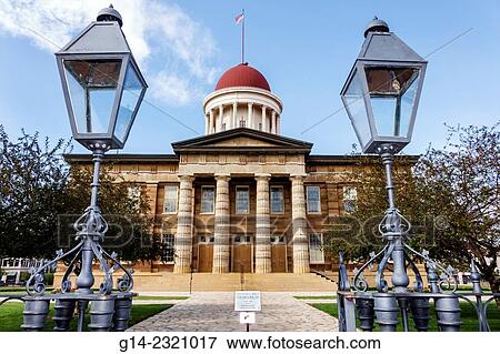 Illinois, Springfield, downtown, historic, buildings, Old State Capitol Plaza, building. View Large Photo Image Stock Photo - Illinois, Springfield, downtown, historic, buildings, Old State Capitol Plaza, building.. Fotosearch