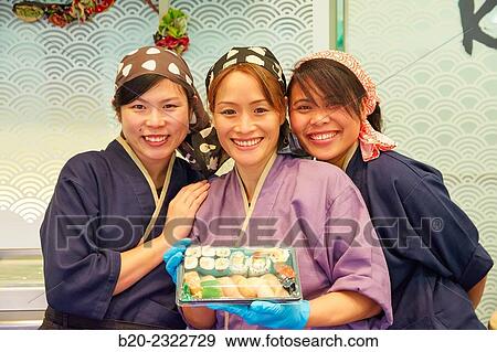 Japanese Food, Gastro Pote, San Martin market, Donostia, San Sebastian, Basque Country, Spain. View Large Photo Image Stock Photo - Japanese Food, Gastro Pote, San Martin market, Donostia, San Sebastian, Basque Country, Spain.. Fotosearch