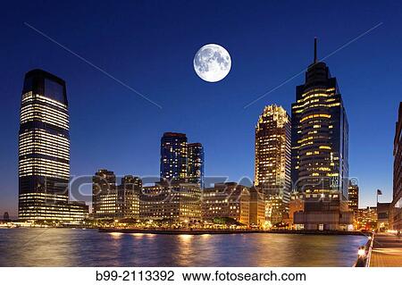 JERSY CITY FINANCIAL DISTRICT SKYLINE HUDSON RIVER NEW JERSEY USA. View Large Photo Image Stock Image - JERSY CITY FINANCIAL DISTRICT SKYLINE HUDSON RIVER NEW JERSEY USA.. Fotosearch