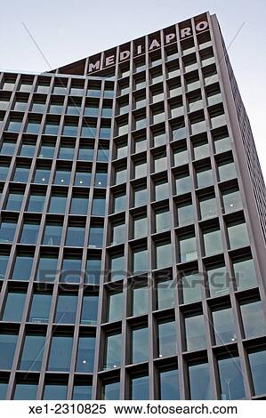MediaPro building, 2008, arch. Carlos Ferrater, 22@, Barcelona, Catalonia, Spain View Large Photo Image Stock Photography - MediaPro building, 2008, arch. Carlos Ferrater, 22@, Barcelona, Catalonia, Spain. Fotosearch
