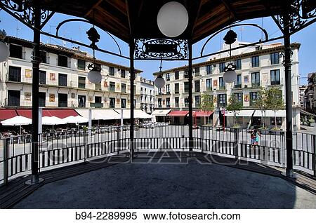 Plaza Nueva or Plaza de los Fueros. Tudela. Navarre. Spain. View Large Photo Image Stock Photography - Plaza Nueva or Plaza de los Fueros. Tudela. Navarre. Spain.. Fotosearch