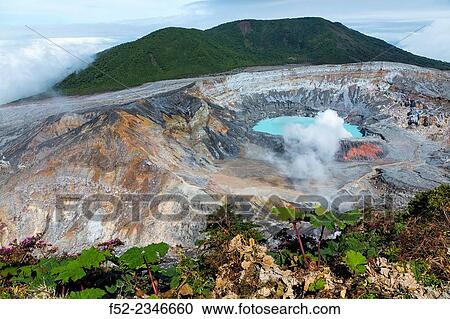 Poas Volcano National Park, Alajuela Region, Costa Rica, Central America, America. View Large Photo Image Stock Image - Poas Volcano National Park, Alajuela Region, Costa Rica, Central America, America.. Fotosearch