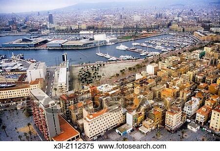 Stock Photography - port of Barcelona. Catalunya. Spain.. Fotosearch