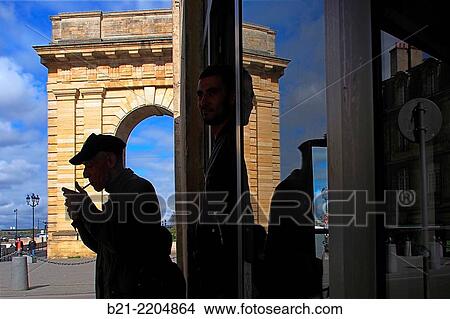 Porte de Bourgogne (1751-55 ), Bordeaux, Gironde, Aquitaine, France View Large Photo Image Picture - Porte de Bourgogne (1751-55 ), Bordeaux, Gironde, Aquitaine, France. Fotosearch