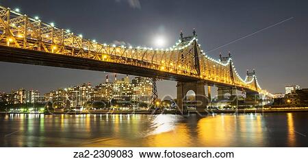 Stock Image - Queensboro Bridge, New York, USA. Fotosearch