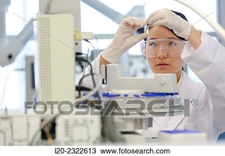 Researcher. GC / MS. Gas chromatograph with mass detector. View Large Photo Image Stock Image - Researcher. GC / MS. Gas chromatograph with mass detector.. Fotosearch
