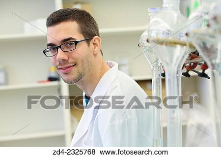 Stock Photo - Researcher, Laboratory, Research on building materials, Tecnalia Research and Innovation, Zamudio, Bizkaia, Basque Country, Spain. Fotosearch