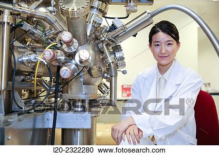 Researcher. Surface spectrometer, Photoelectron spectroscopy, Auger Electron Spectroscopy, AES, VG Scientific ESCAlab 200D Surface Analysis Equipment. View Large Photo Image Stock Image - Researcher. Surface spectrometer, Photoelectron spectroscopy, Auger Electron Spectroscopy, AES, VG Scientific ESCAlab 200D Surface Analysis Equipment.. Fotosearch