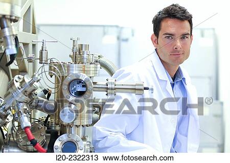 Researcher. Surface spectrometer, Photoelectron spectroscopy, Auger Electron Spectroscopy, AES, VG Scientific ESCAlab 200D Surface Analysis Equipment. View Large Photo Image Stock Image - Researcher. Surface spectrometer, Photoelectron spectroscopy, Auger Electron Spectroscopy, AES, VG Scientific ESCAlab 200D Surface Analysis Equipment.. Fotosearch