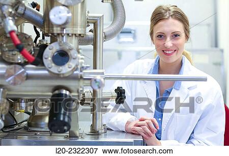 Researcher. Surface spectrometer, Photoelectron spectroscopy, Auger Electron Spectroscopy, AES, VG Scientific ESCAlab 200D Surface Analysis Equipment. View Large Photo Image Stock Photo - Researcher. Surface spectrometer, Photoelectron spectroscopy, Auger Electron Spectroscopy, AES, VG Scientific ESCAlab 200D Surface Analysis Equipment.. Fotosearch
