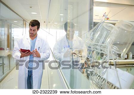 Researcher walking in hallway laboratory. Chemical Analysis Laboratory. Technological Services to Industry. Tecnalia Research and Innovation, Donostia, San Sebastian, Gipuzkoa, Basque Country, Spain. View Large Photo Image Stock Photo - Researcher walking in hallway laboratory. Chemical Analysis Laboratory. Technological Services to Industry. Tecnalia Research and Innovation, Donostia, San Sebastian, Gipuzkoa, Basque Country, Spain.. Fotosearch