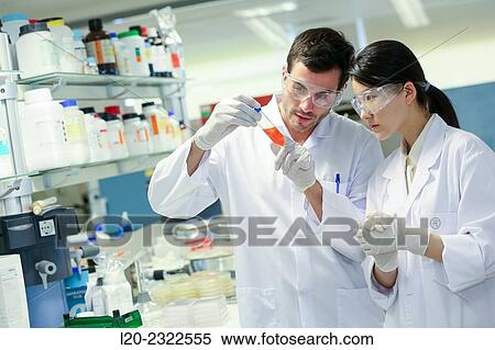 Stock Photography - Researchers. Biological test laboratory. Chemical Analysis Laboratory. Technological Services to Industry. Tecnalia Research and Innovation, Donostia, San Sebastian, Gipuzkoa, Basque Country, Spain.. Fotosearch