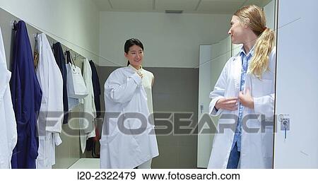 Researchers in the dressing room. White coats. Technological Services to Industry. Tecnalia Research and Innovation, Donostia, San Sebastian, Gipuzkoa, Basque Country, Spain. View Large Photo Image Stock Photo - Researchers in the dressing room. White coats. Technological Services to Industry. Tecnalia Research and Innovation, Donostia, San Sebastian, Gipuzkoa, Basque Country, Spain.. Fotosearch