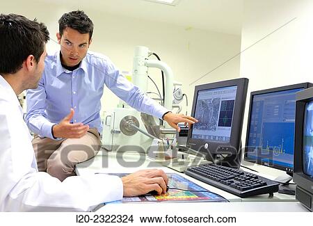 Researchers. SEM. Scanning Electronic Microscope. Technological Services to Industry. Tecnalia Research and Innovation, Donostia, San Sebastian, Gipuzkoa, Basque Country, Spain. View Large Photo Image Picture - Researchers. SEM. Scanning Electronic Microscope. Technological Services to Industry. Tecnalia Research and Innovation, Donostia, San Sebastian, Gipuzkoa, Basque Country, Spain.. Fotosearch