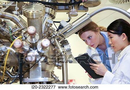 Researchers. Surface spectrometer, Photoelectron spectroscopy, Auger Electron Spectroscopy, AES, VG Scientific ESCAlab 200D Surface Analysis Equipment. Donostia, San Sebastian, Gipuzkoa, Basque Country, Spain. View Large Photo Image Stock Photo - Researchers. Surface spectrometer, Photoelectron spectroscopy, Auger Electron Spectroscopy, AES, VG Scientific ESCAlab 200D Surface Analysis Equipment. Donostia, San Sebastian, Gipuzkoa, Basque Country, Spain.. Fotosearch