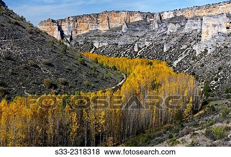 Riaza Canyon Natural Park. Montejo de la Vega de la Serrezuela. Segovia. Castilla Leon. Spain. Europe. View Large Photo Image Stock Photo - Riaza Canyon Natural Park. Montejo de la Vega de la Serrezuela. Segovia. Castilla Leon. Spain. Europe.. Fotosearch
