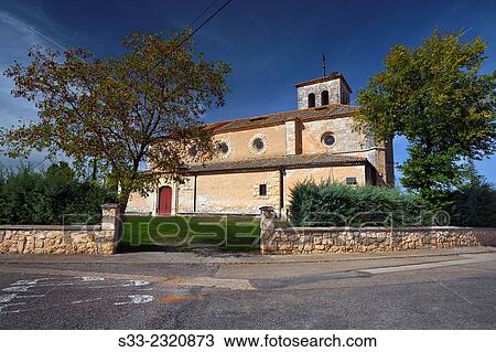 San Pedro church in Campo de San Pedro. Segovia. Castilla Leon. Spain. Europe. View Large Photo Image Stock Image - San Pedro church in Campo de San Pedro. Segovia. Castilla Leon. Spain. Europe.. Fotosearch