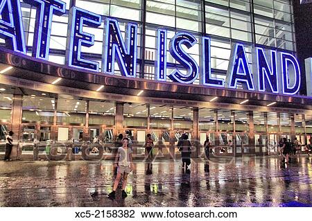 Staten Island Ferry Whitehall Terminal, New York City, USA View Large Photo Image Stock Image - Staten Island Ferry Whitehall Terminal, New York City, USA. Fotosearch