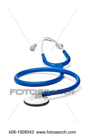 Stock Image - Stethoscope, Hearlt, Medical. Fotosearch