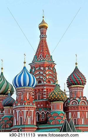 The St. Basils cathedral, Red Square, Moscow, Russia, Europe. View Large Photo Image Stock Image - The St. Basils cathedral, Red Square, Moscow, Russia, Europe.. Fotosearch