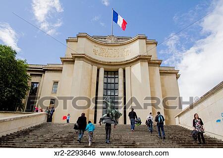 Trocadero, Paris, France View Large Photo Image Stock Photograph - Trocadero, Paris, France. Fotosearch
