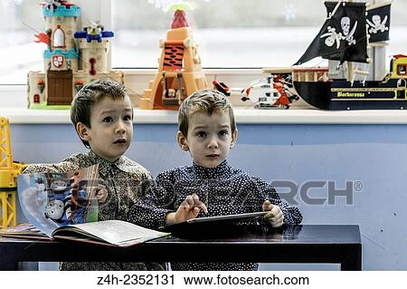 Twins brothers. View Large Photo Image Stock Image - Twins brothers.. Fotosearch