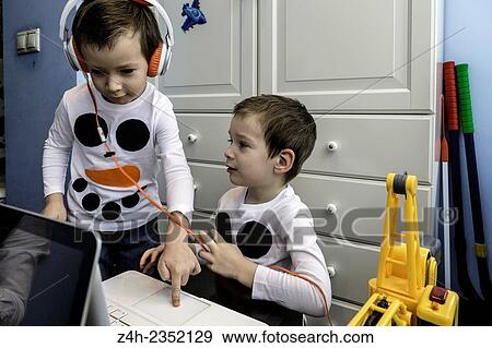 Twins brothers. View Large Photo Image Stock Photo - Twins brothers.. Fotosearch