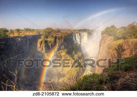 Victoria Falls. View Large Photo Image Stock Image - Victoria Falls.. Fotosearch