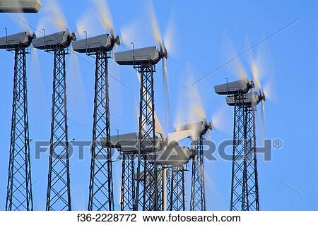 Wind turbine clean energy windmills, Altamont Pass, Alameda County, California. View Large Photo Image Stock Image - Wind turbine clean energy windmills, Altamont Pass, Alameda County, California.. Fotosearch